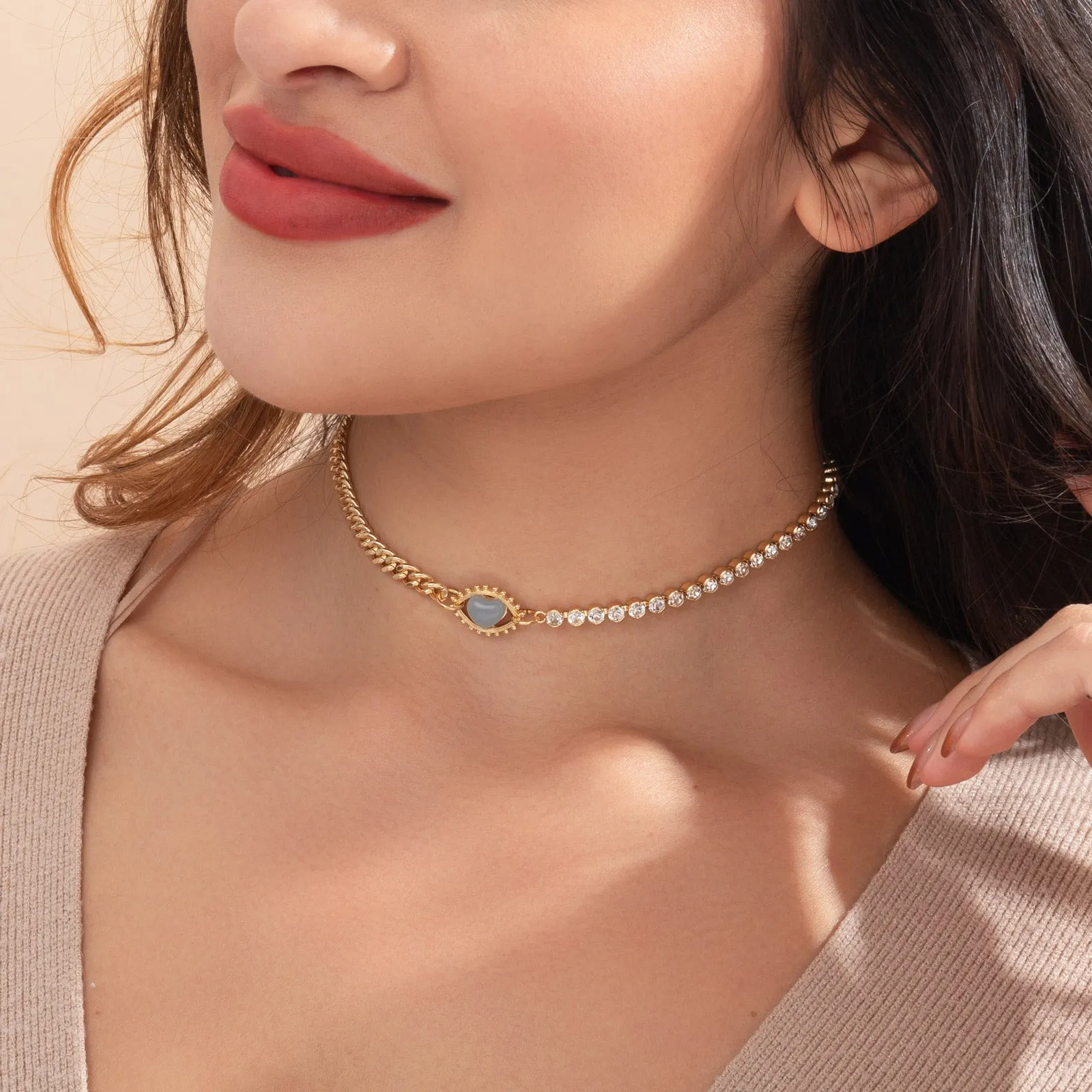 Jade Choker Choker sold by Selenichast product image thumbnail 2