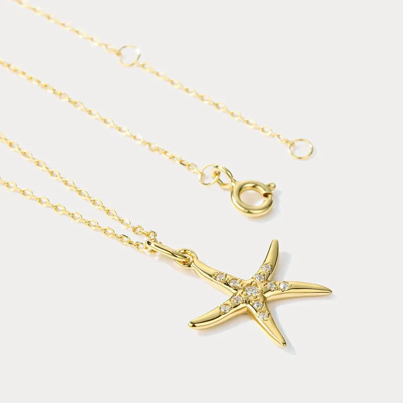Starfish Necklace sold by Selenichast product image thumbnail 3