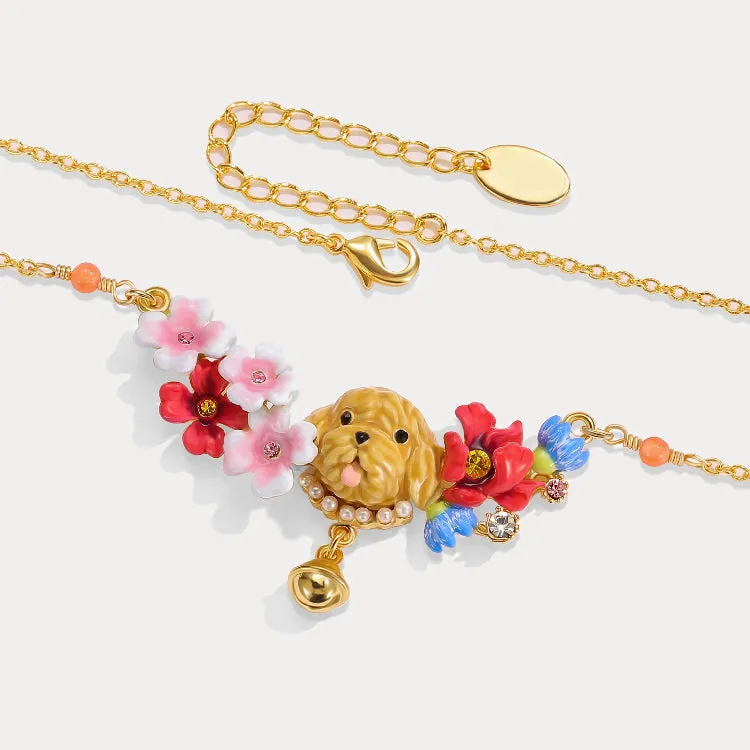 Goldendoodle Necklace sold by Selenichast product image thumbnail 3