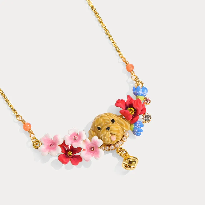 Goldendoodle Necklace sold by Selenichast product image thumbnail 5