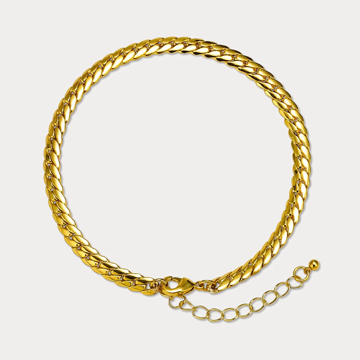 Cuban Link Chain Anklet sold by Selenichast