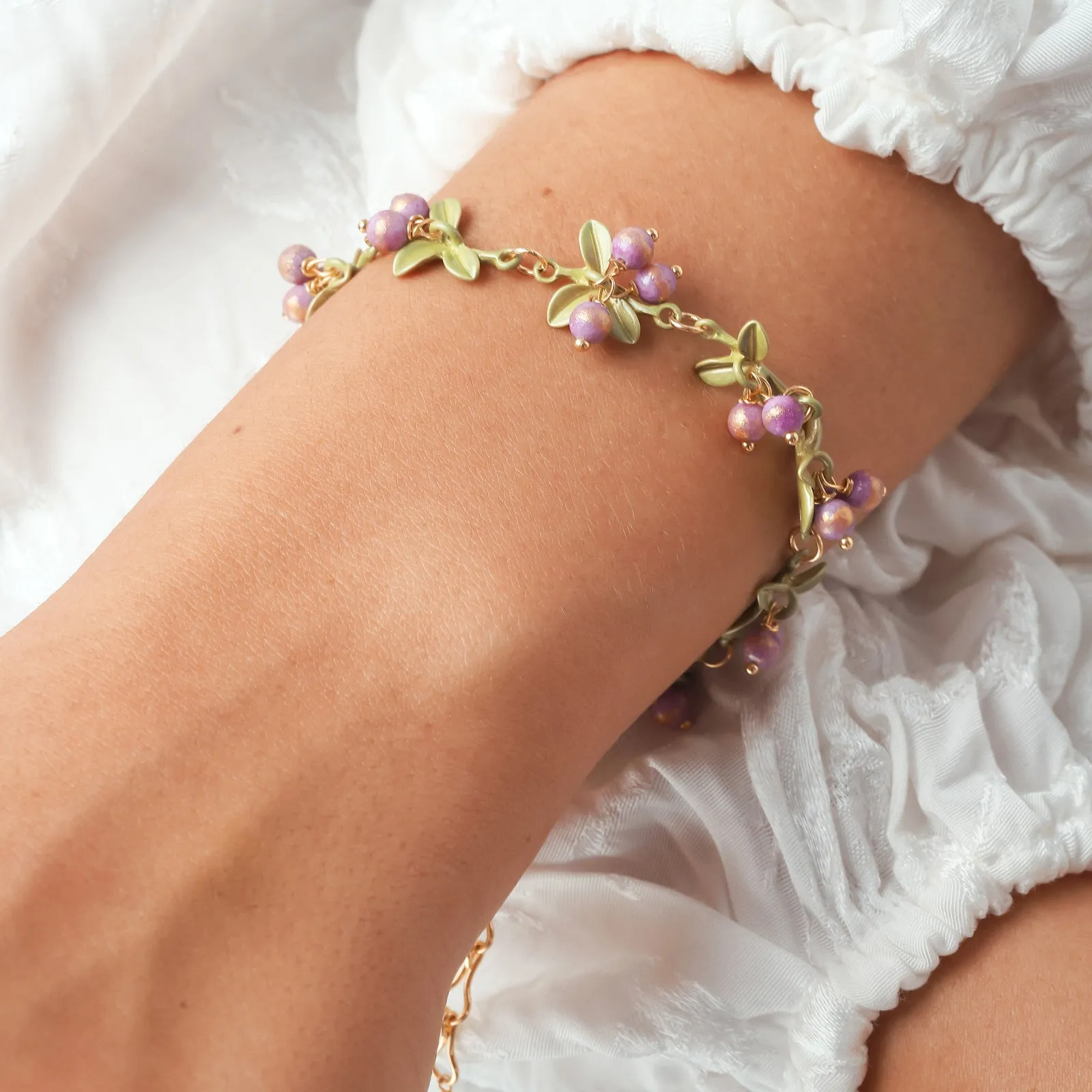 Beautyberry Bracelet sold by Selenichast product image thumbnail 4