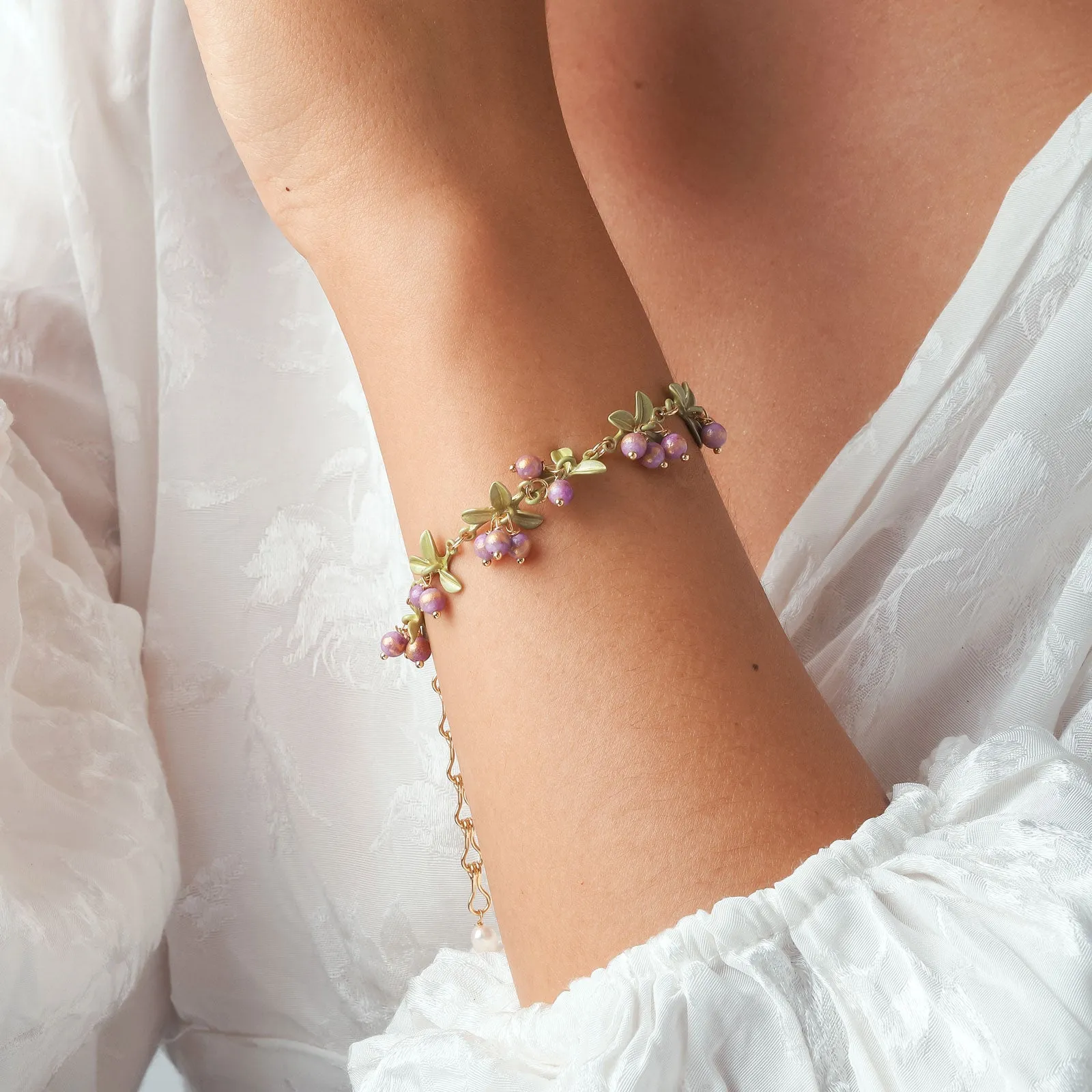 Beautyberry Bracelet sold by Selenichast product image thumbnail 3