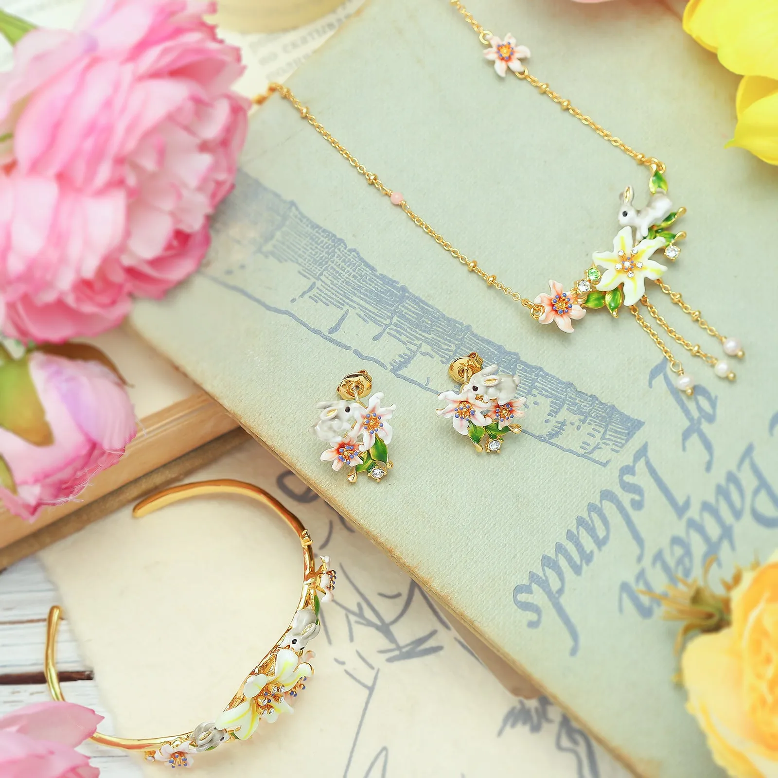 Fluffy Bunny Tassel Necklace sold by Selenichast product image thumbnail 4