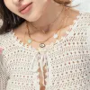 Evil Eye Layered necklace sold by Selenichast