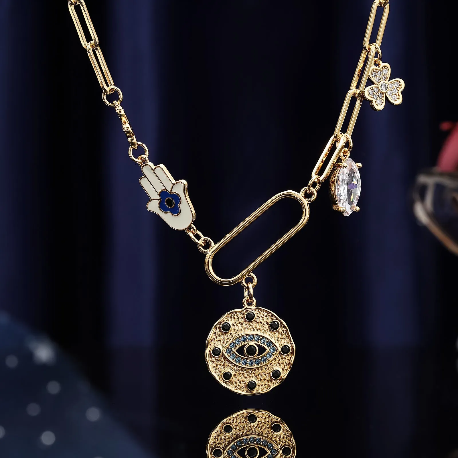 Demon Eye Guardian Necklace sold by Selenichast product image thumbnail 5