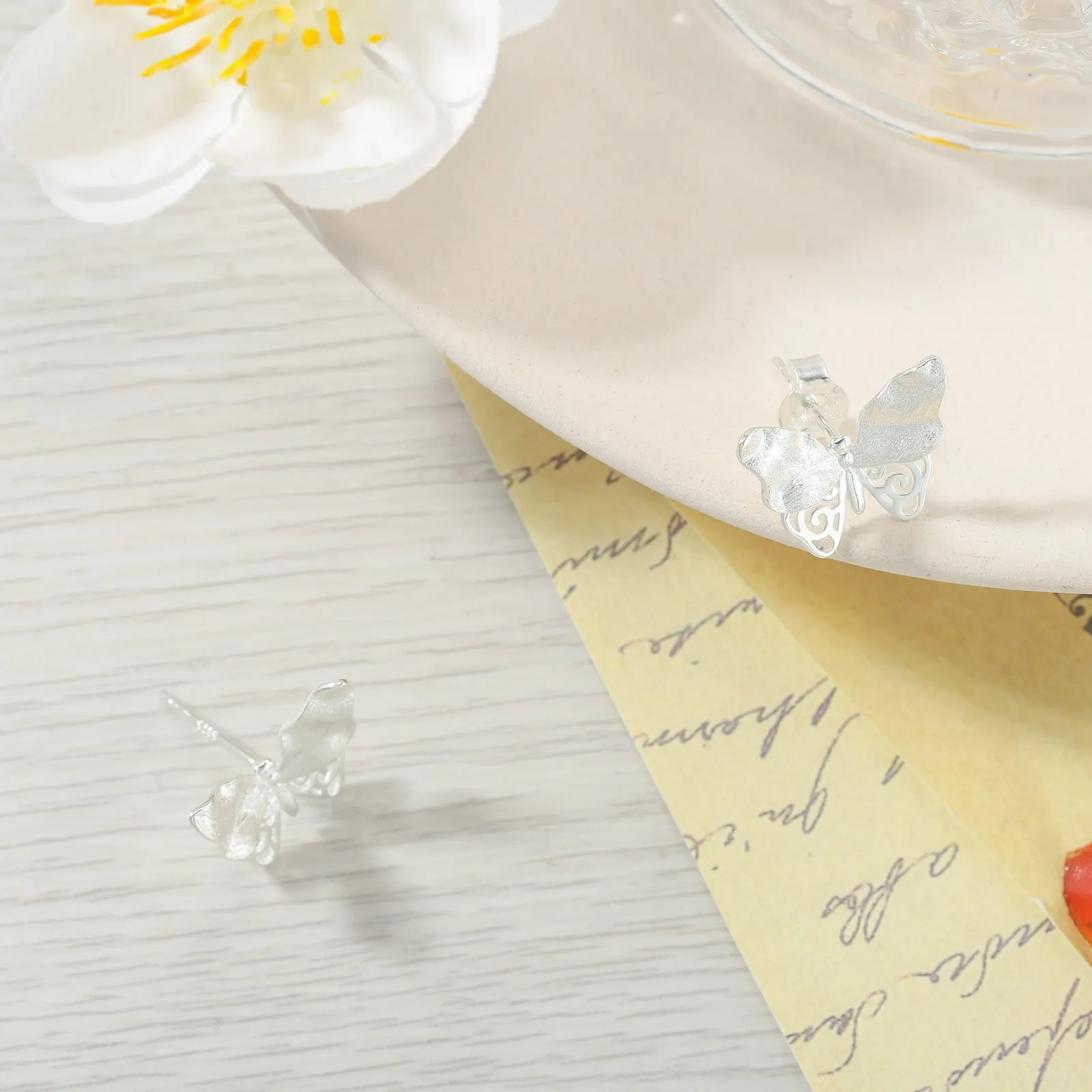 Hollow Butterfly Earrings sold by Selenichast product image thumbnail 4