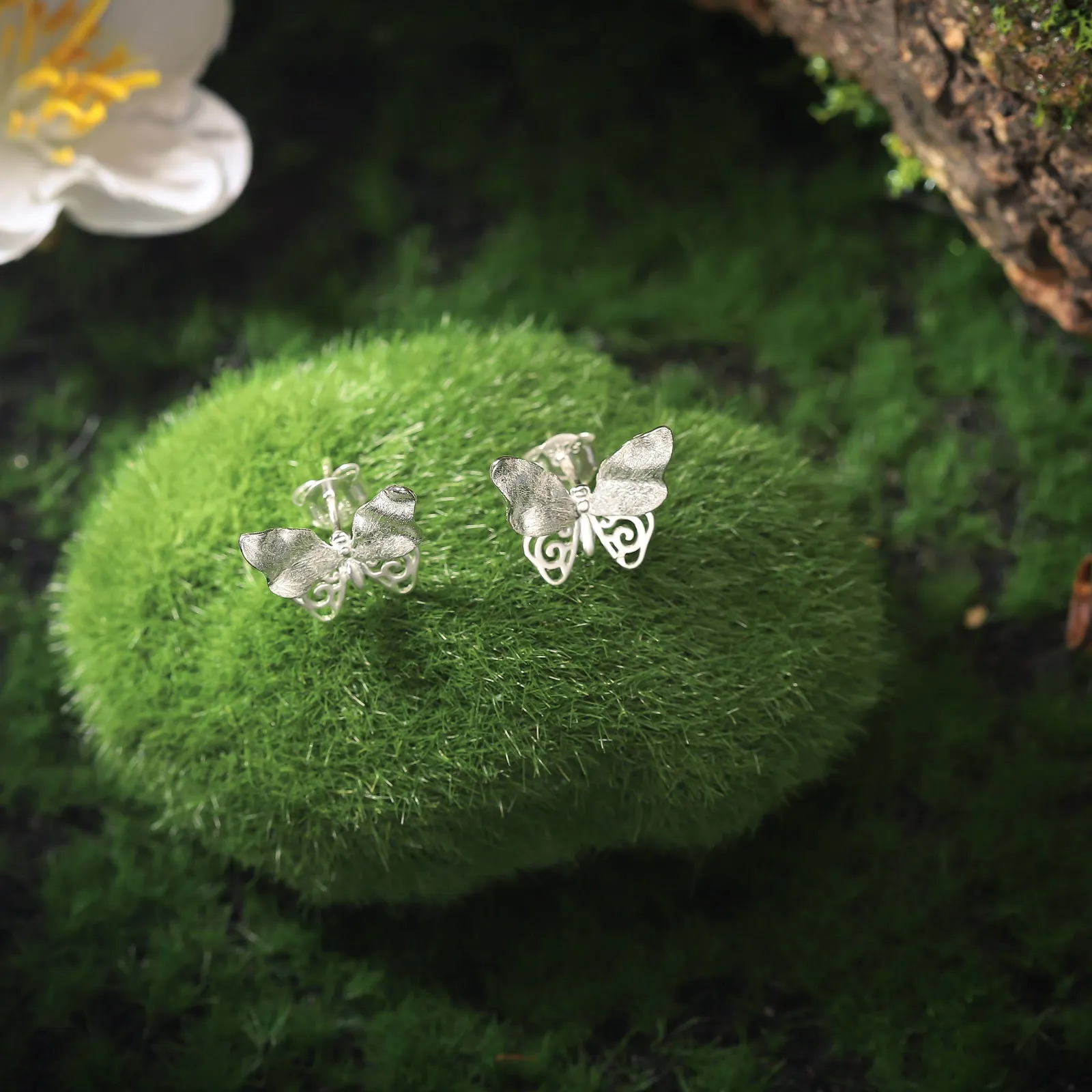 Hollow Butterfly Earrings sold by Selenichast product image thumbnail 5