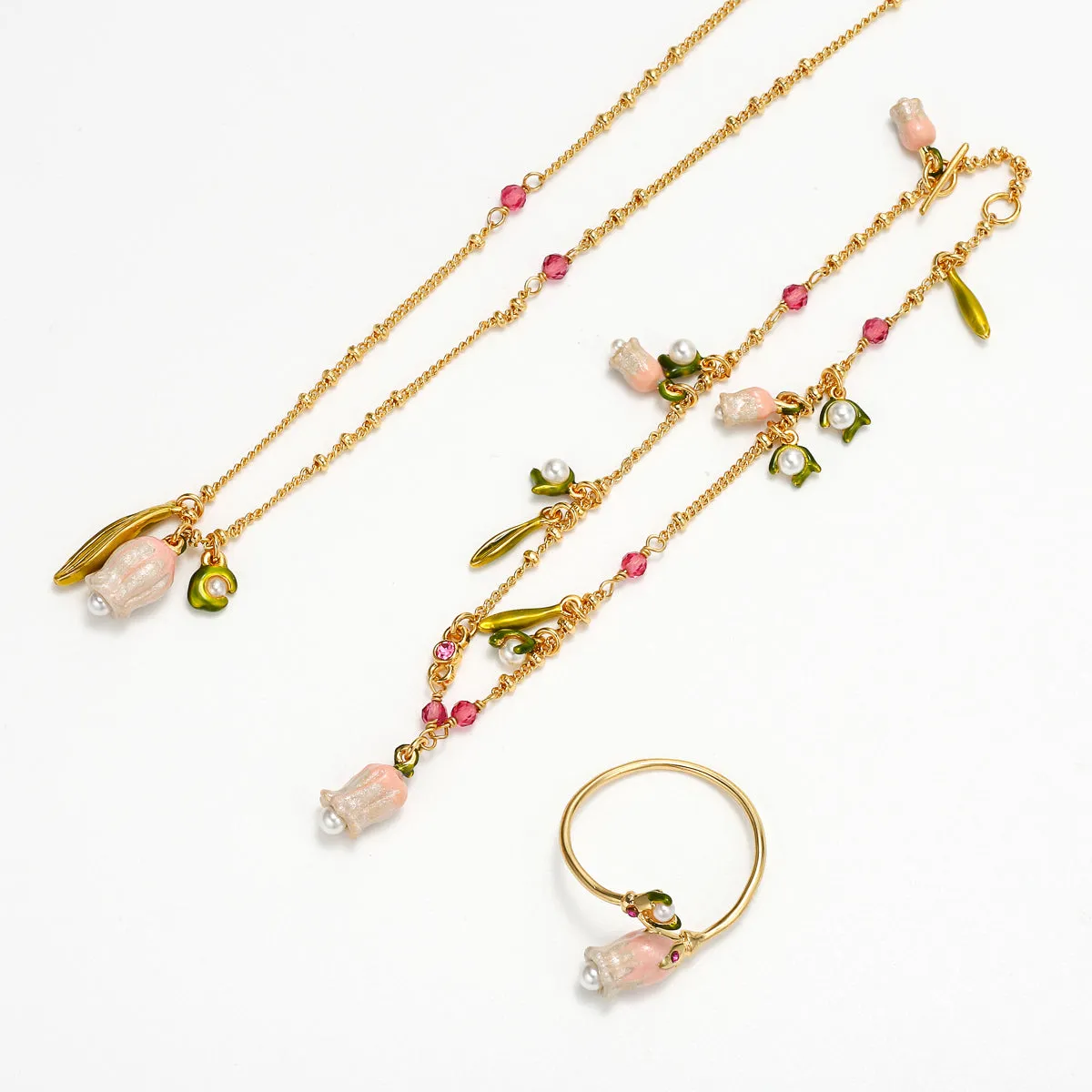 Lily Of The Valley Bracelet sold by Selenichast product image thumbnail 2