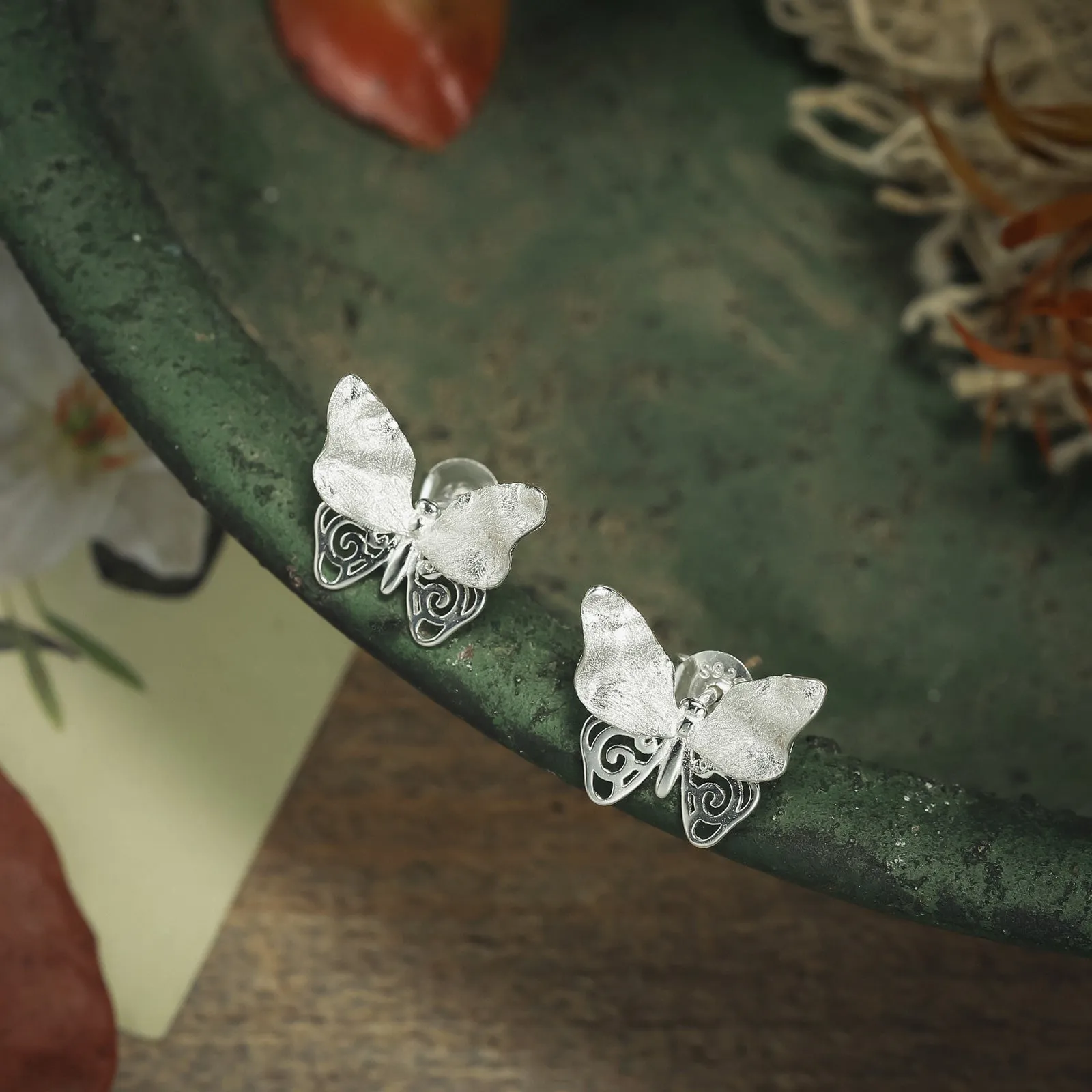 Hollow Butterfly Earrings sold by Selenichast product image thumbnail 2