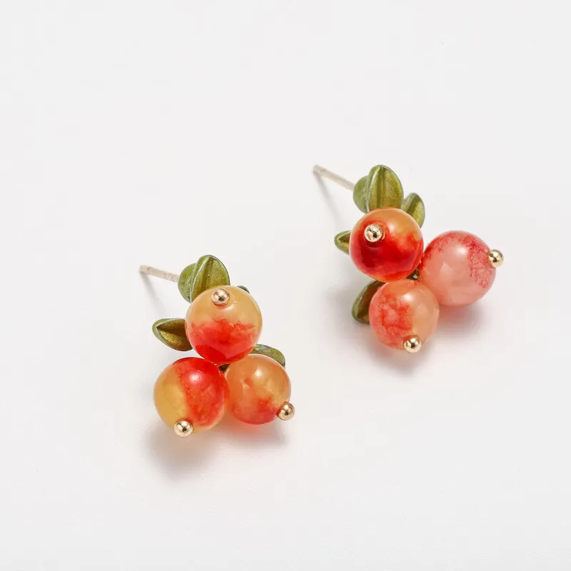 Berry Stud Earrings sold by Selenichast
