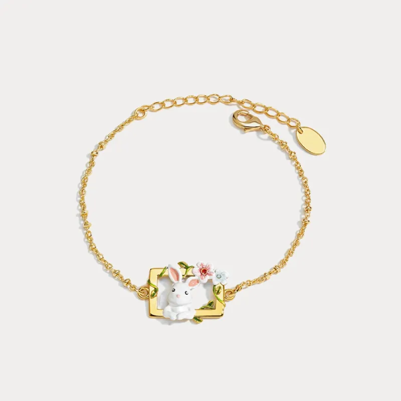 Garden Rabbit Bracelet sold by Selenichast