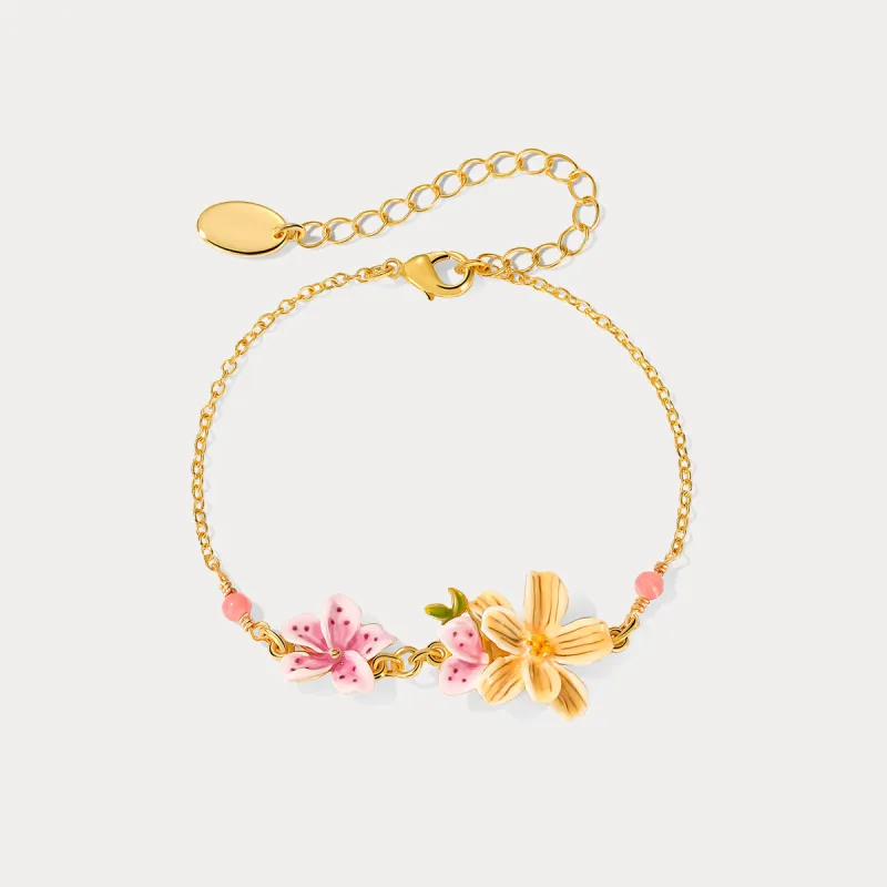 Garden Flower Bracelet sold by Selenichast