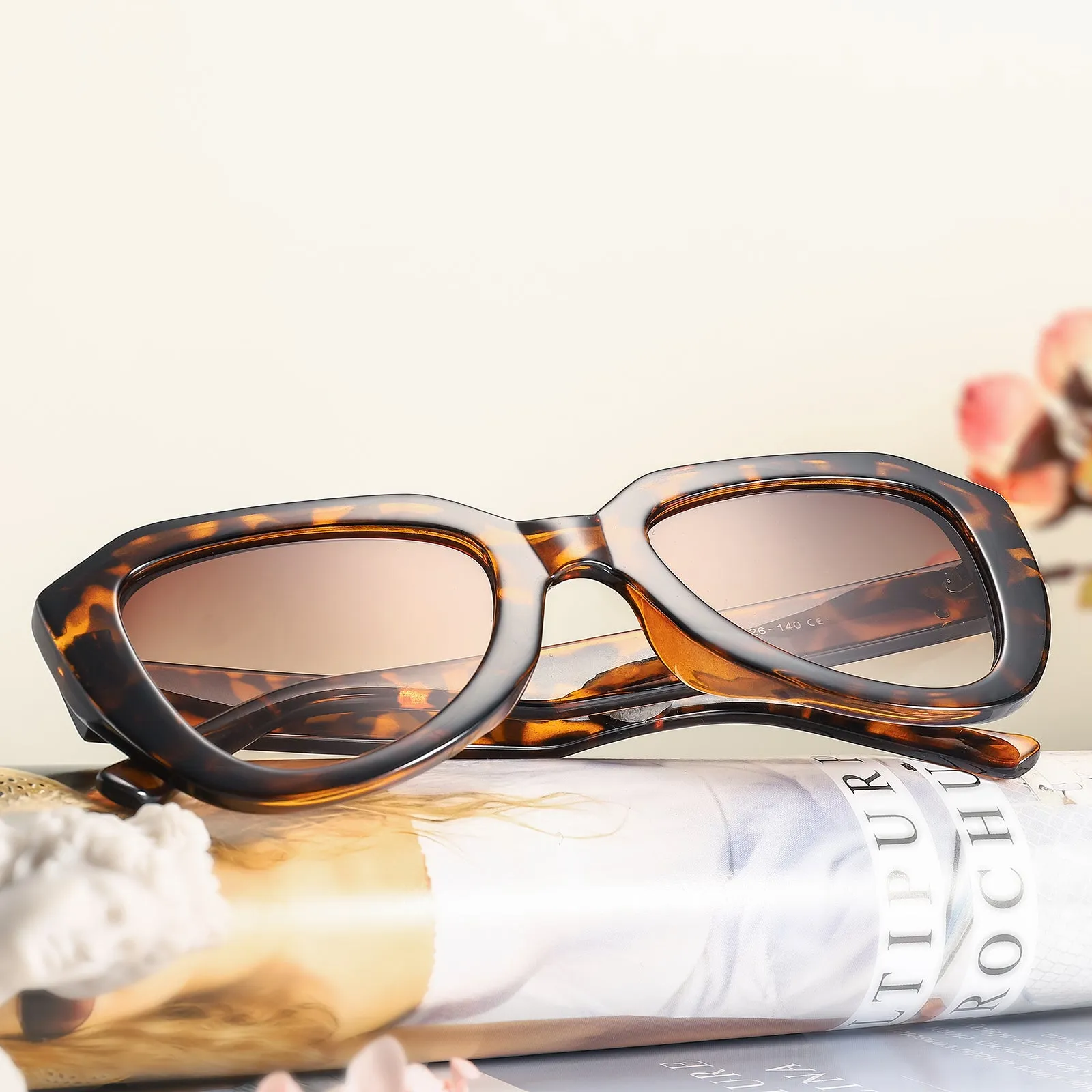 Leopard Print Sunglasses sold by Selenichast product image thumbnail 4