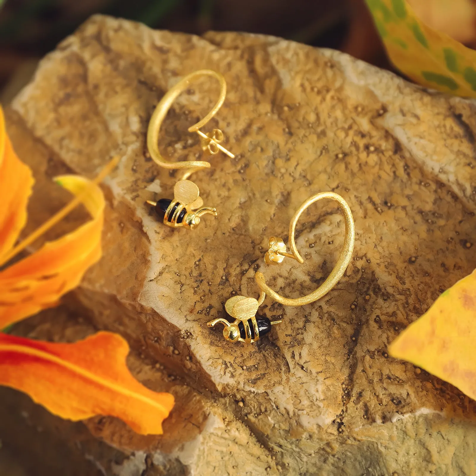 Bee Earrings sold by Selenichast product image thumbnail 2