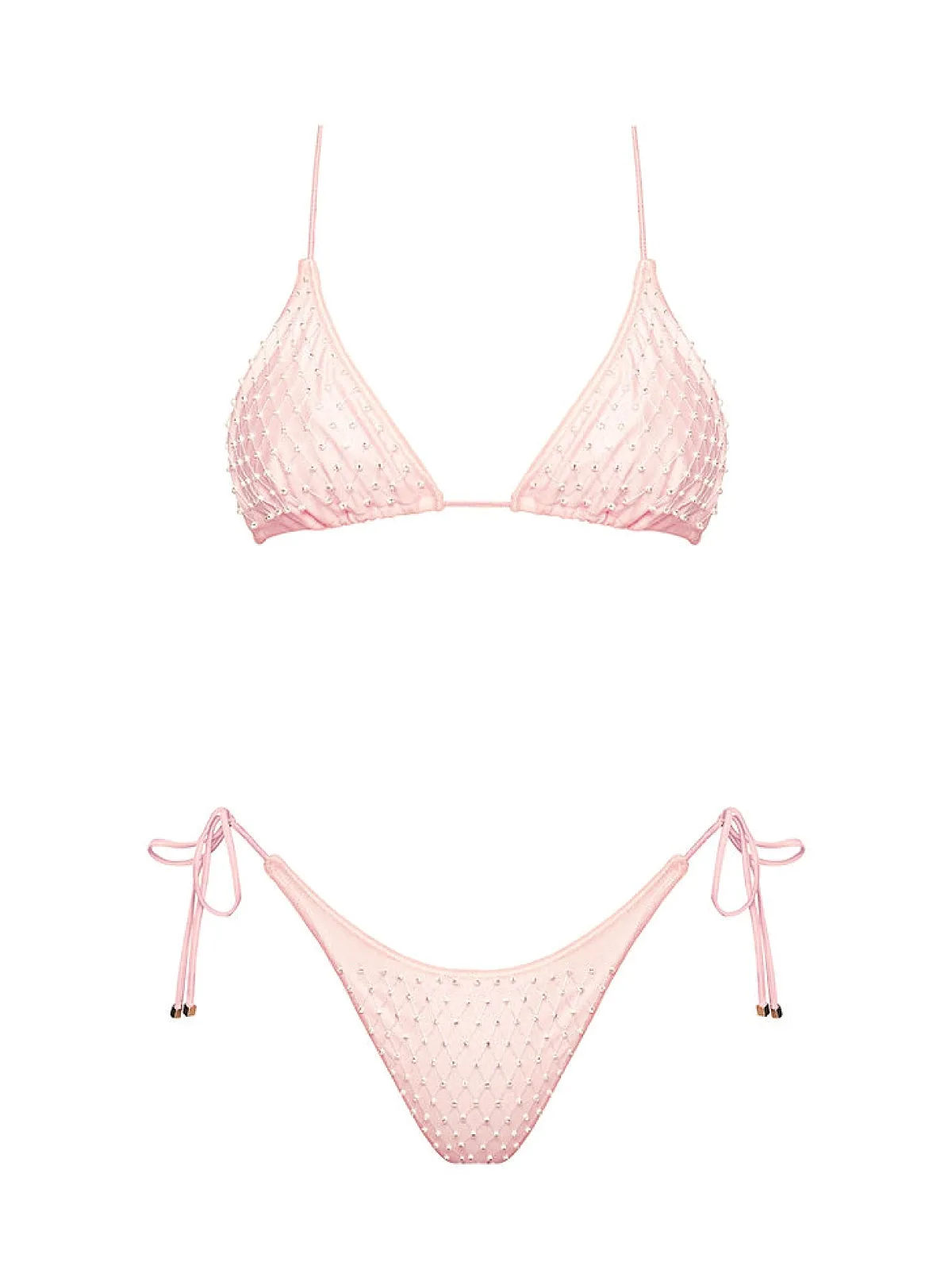 Daisy Triangle-Tie Side Bikini sold by SWORLD Inc