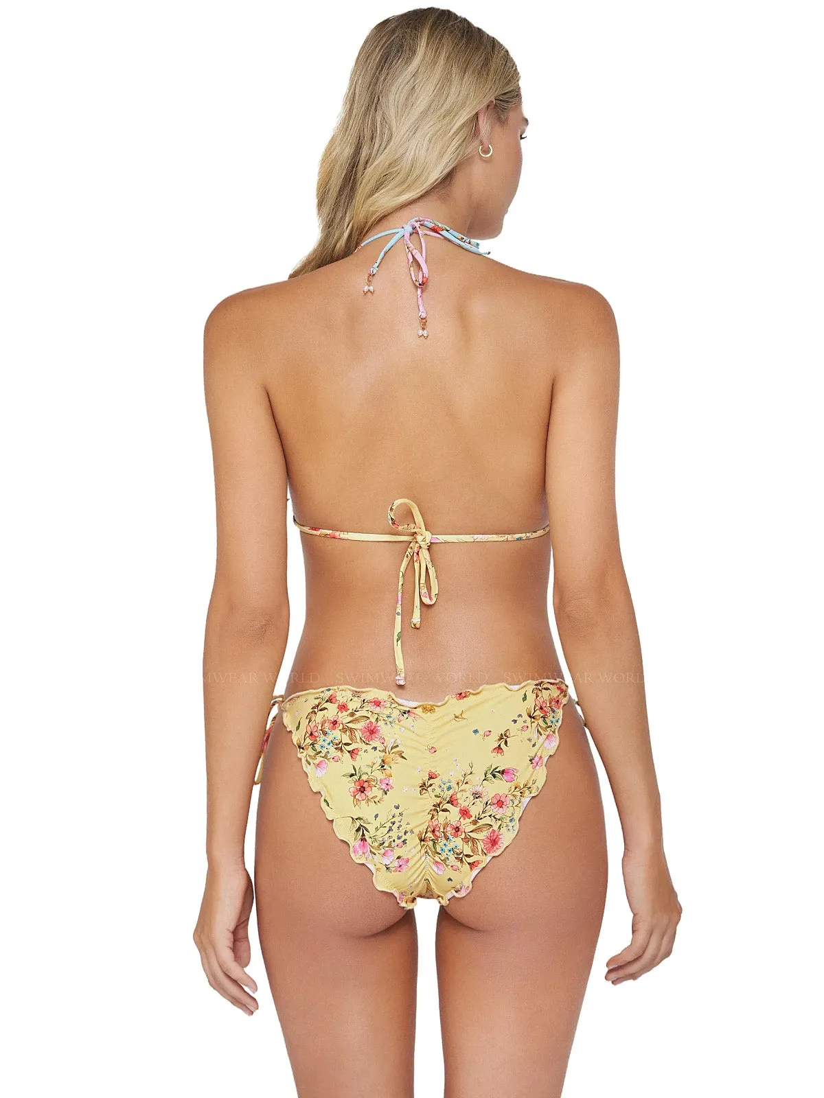 Embroidered Lettuce Edge Bikini sold by SWORLD Inc product image thumbnail 3