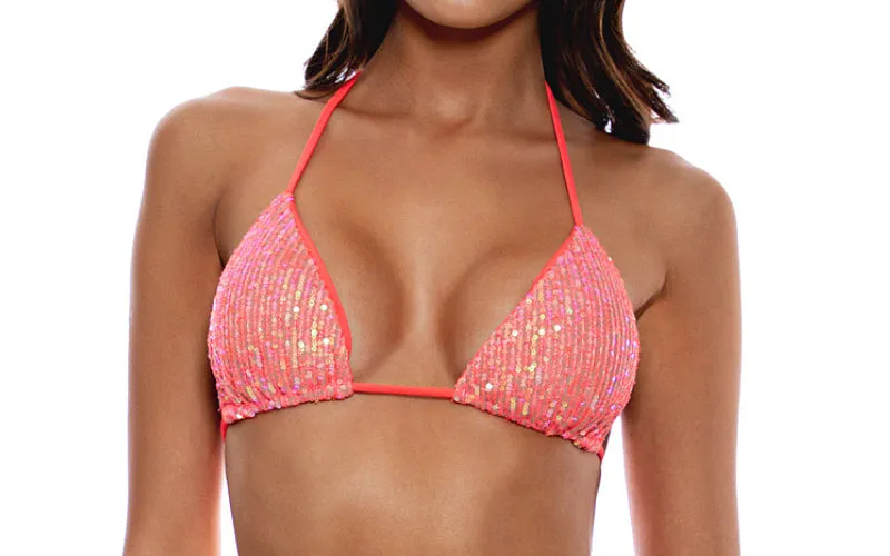 Triangle-Ruched Back Tie Side Bikini sold by SWORLD Inc product image thumbnail 4