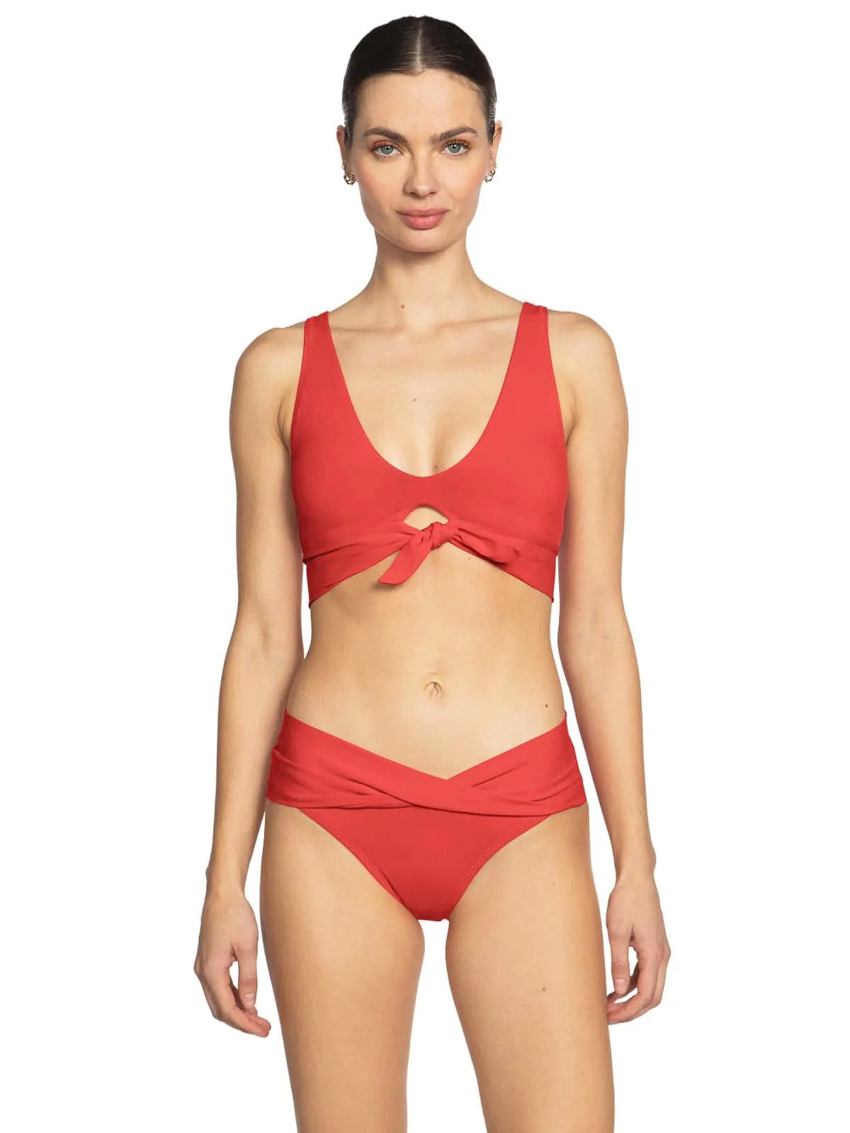 Ava Over Shoulder-Ava Twist Bikini sold by SWORLD Inc