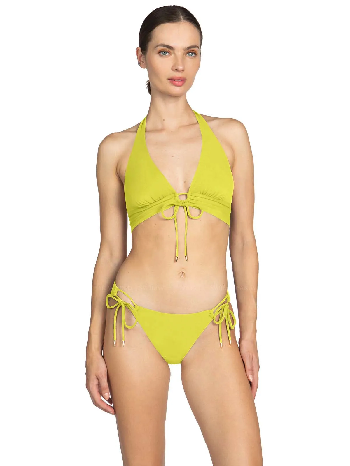 Aubrey Halter-Aubrey Side Tie Bikini sold by SWORLD Inc