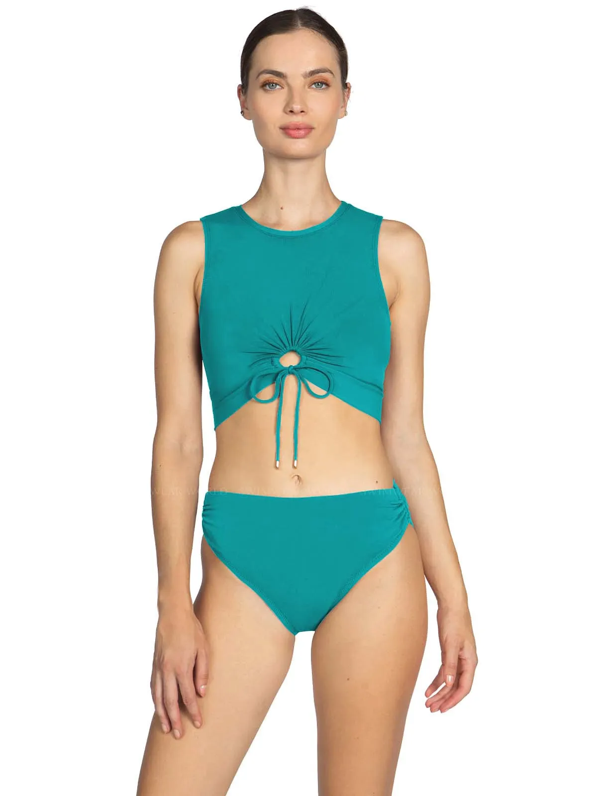 Aubrey Tank-Aubrey High Waist Bikini sold by SWORLD Inc
