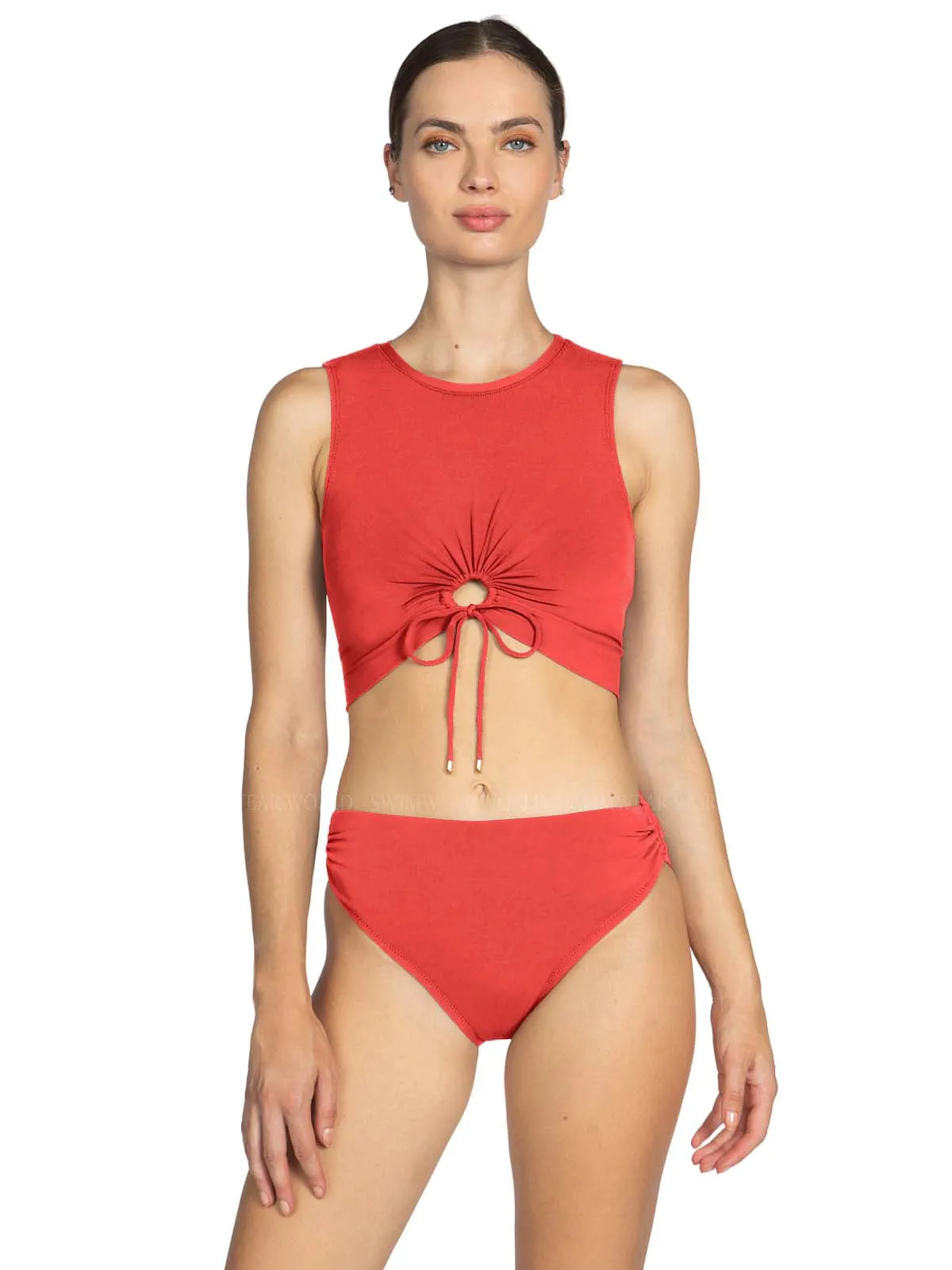 Aubrey Tank-Ava High Waist Bikini sold by SWORLD Inc