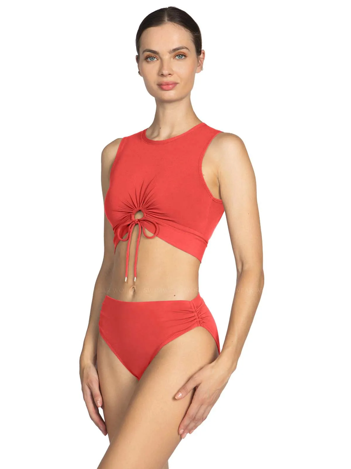 Aubrey Tank-Ava High Waist Bikini sold by SWORLD Inc product image thumbnail 3