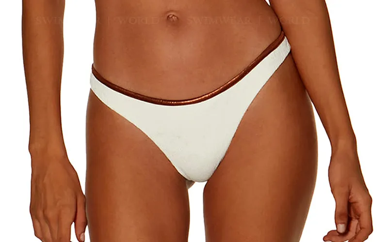 White Firenze Natalie Bandeau-White Firenze Basic Bikini sold by SWORLD Inc product image thumbnail 5