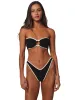 Tori Ties Bandeau-Thong Bikini sold by SWORLD Inc