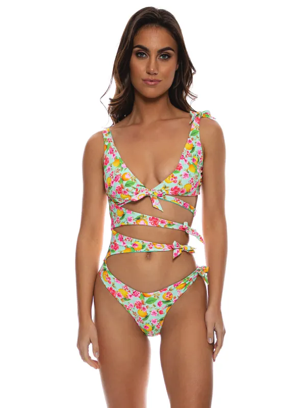 Knot Bow Tie Side One Piece sold by SWORLD Inc