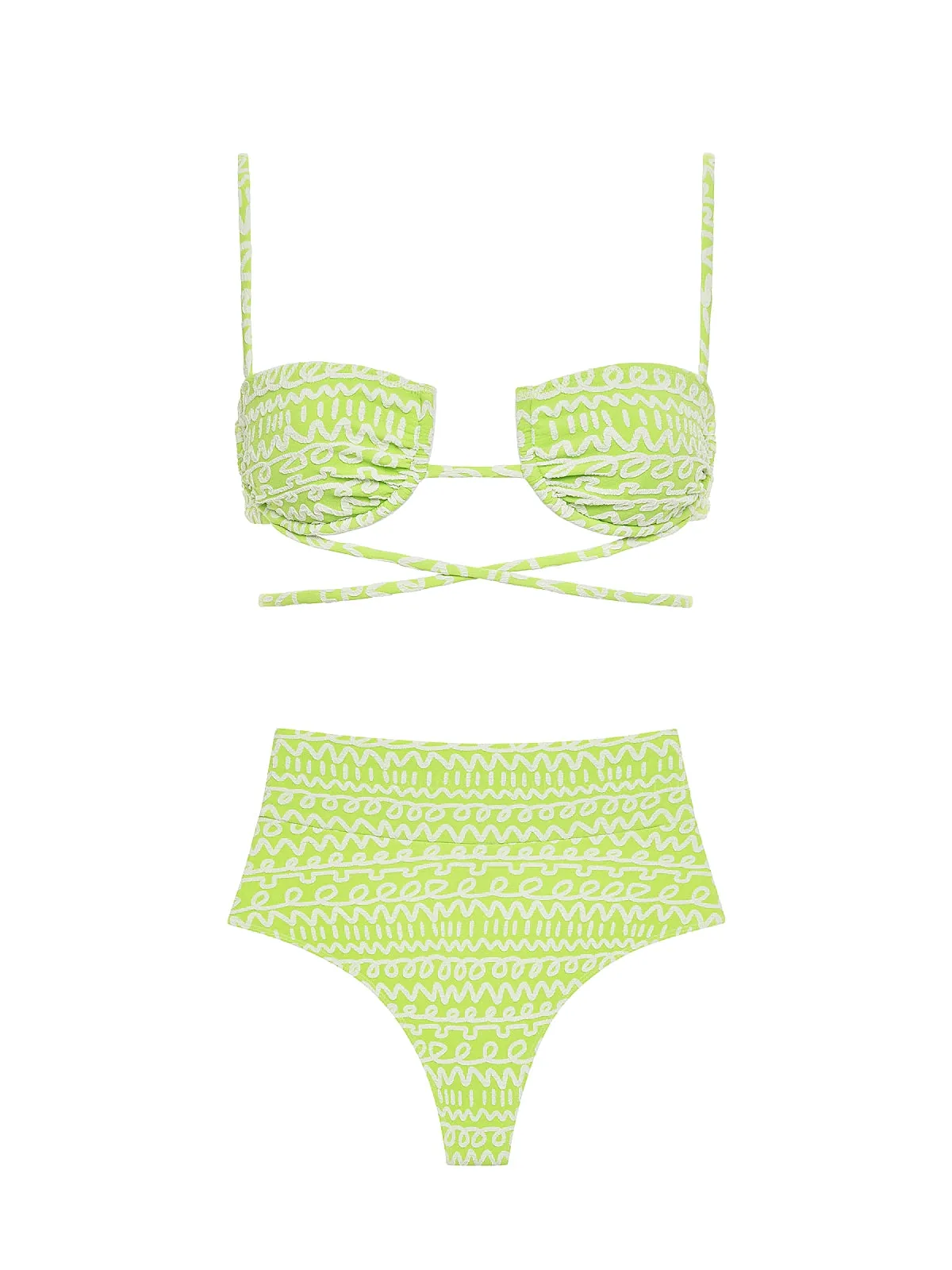 Simone-High Rise AC Bikini sold by SWORLD Inc