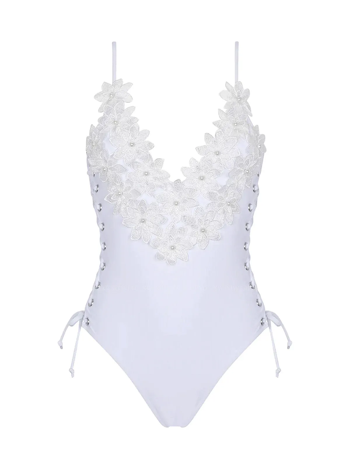 Blanca White One Piece sold by SWORLD Inc product image thumbnail 4