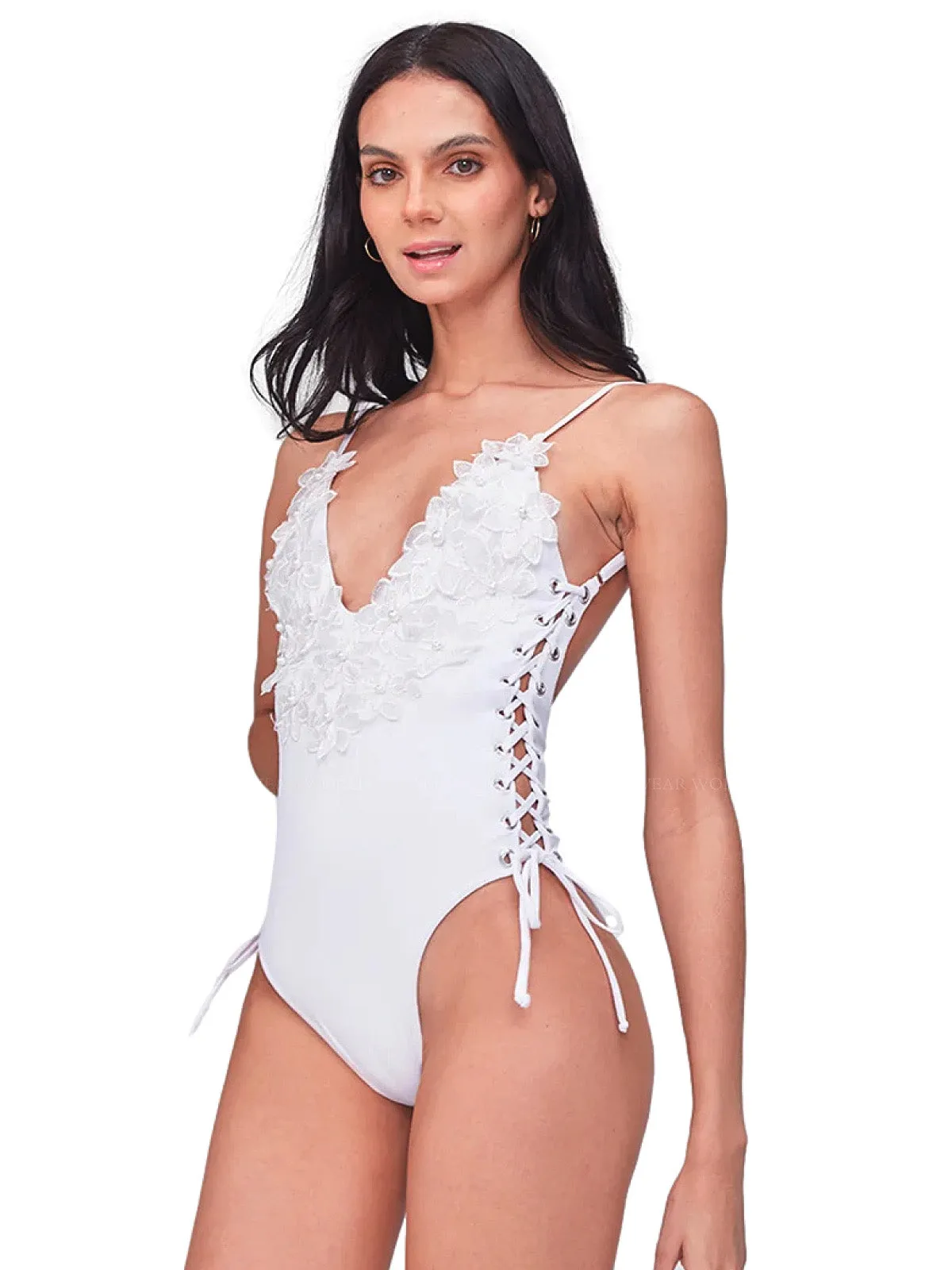Blanca White One Piece sold by SWORLD Inc product image thumbnail 3