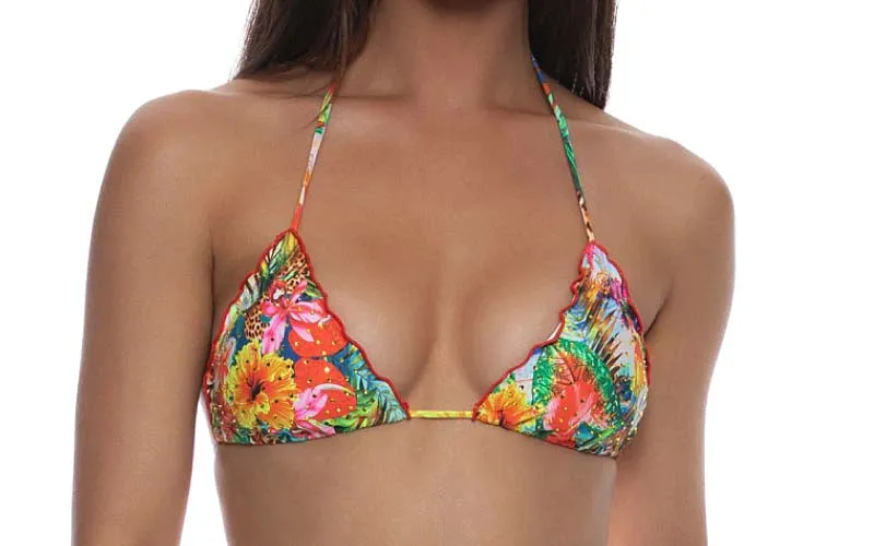 Crystalized Wavy Triangle-Crystalized Wavy Tie Side Bikini sold by SWORLD Inc product image thumbnail 4