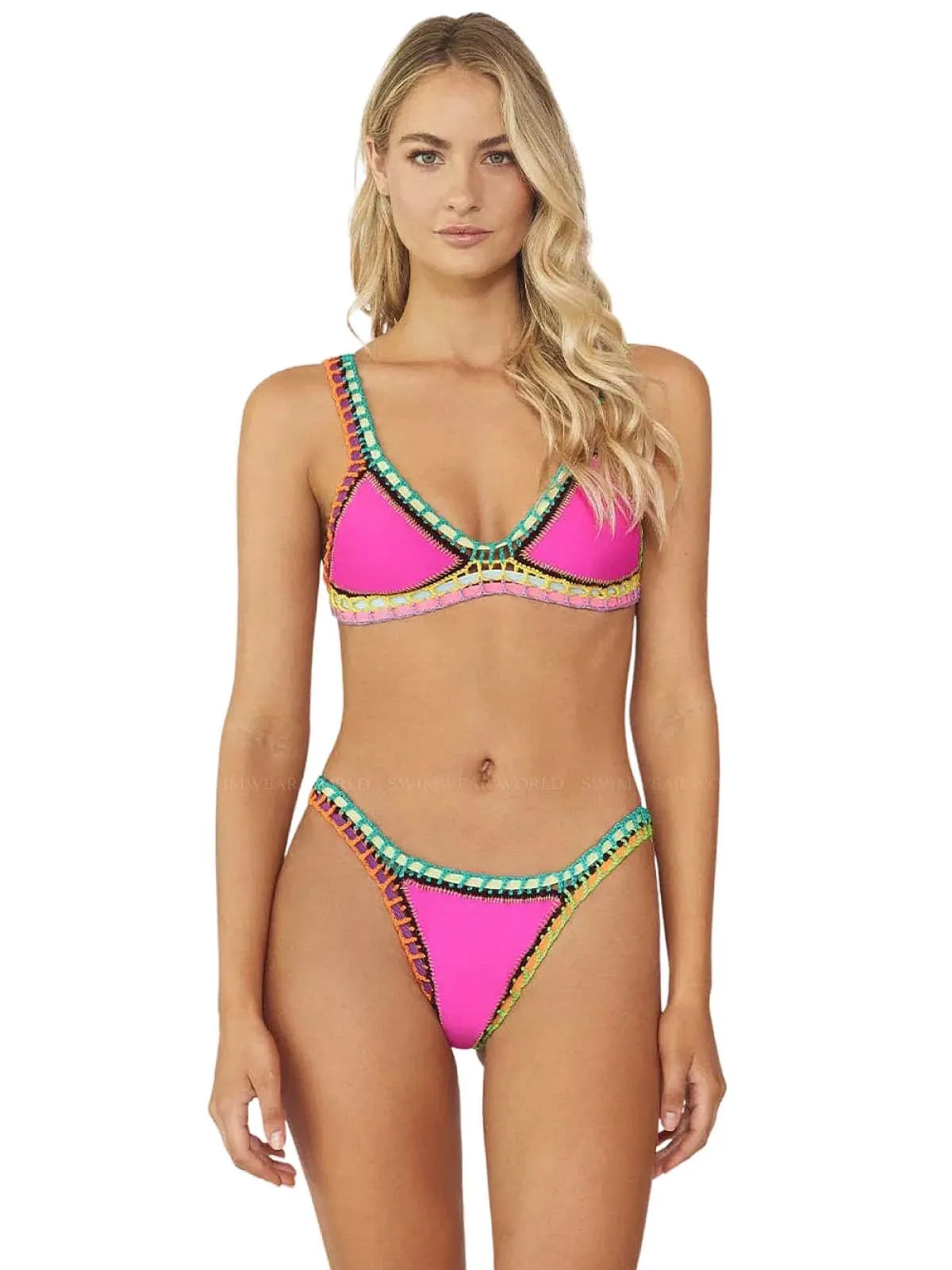 Crochet Bikini sold by SWORLD Inc