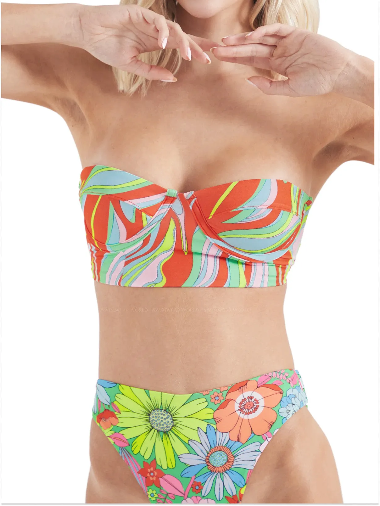 Lauren-Taylor Bikini sold by SWORLD Inc product image thumbnail 3