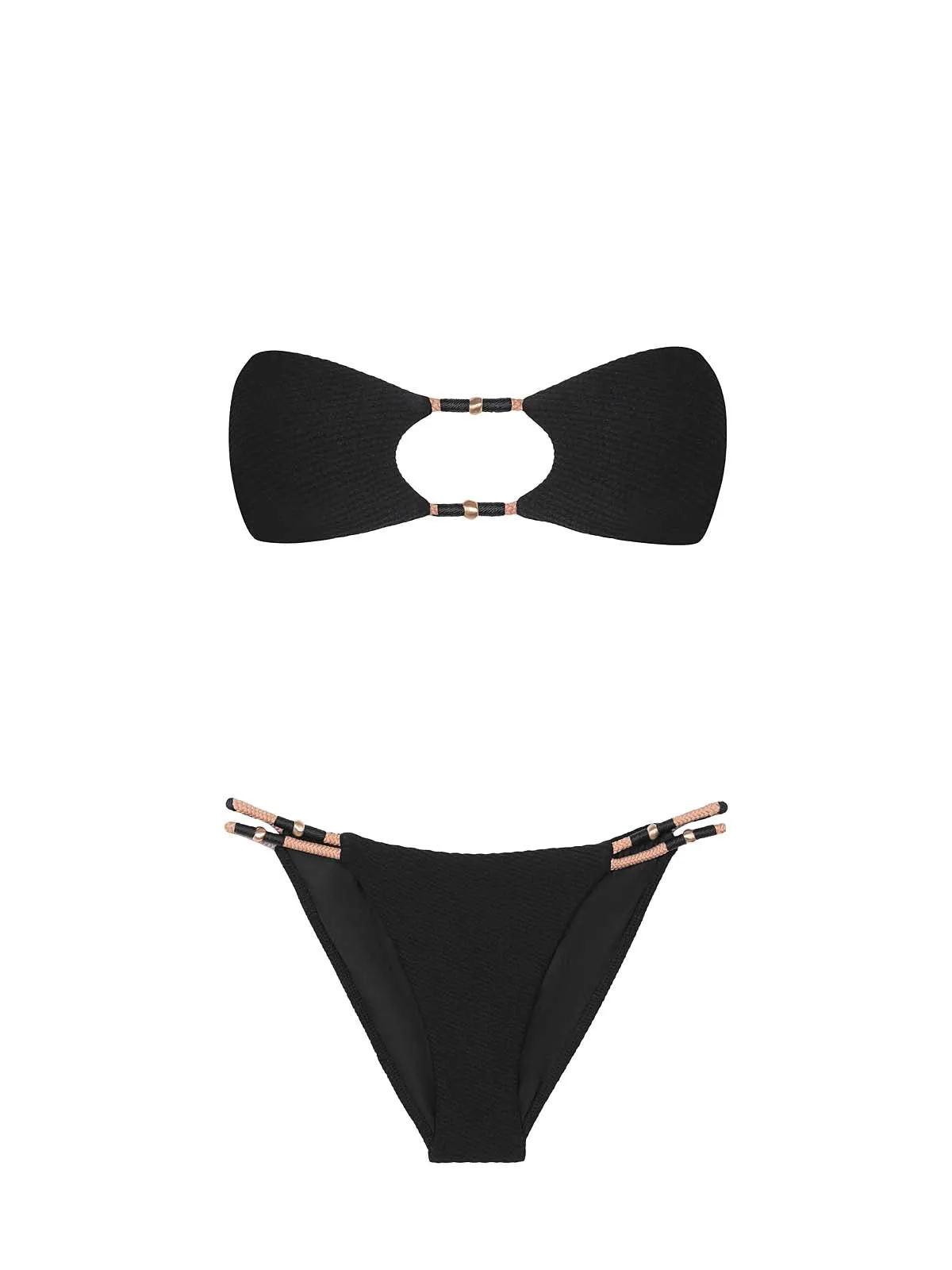 Layla Bandeau-Layla Double Detail Bikini sold by SWORLD Inc product image thumbnail 4
