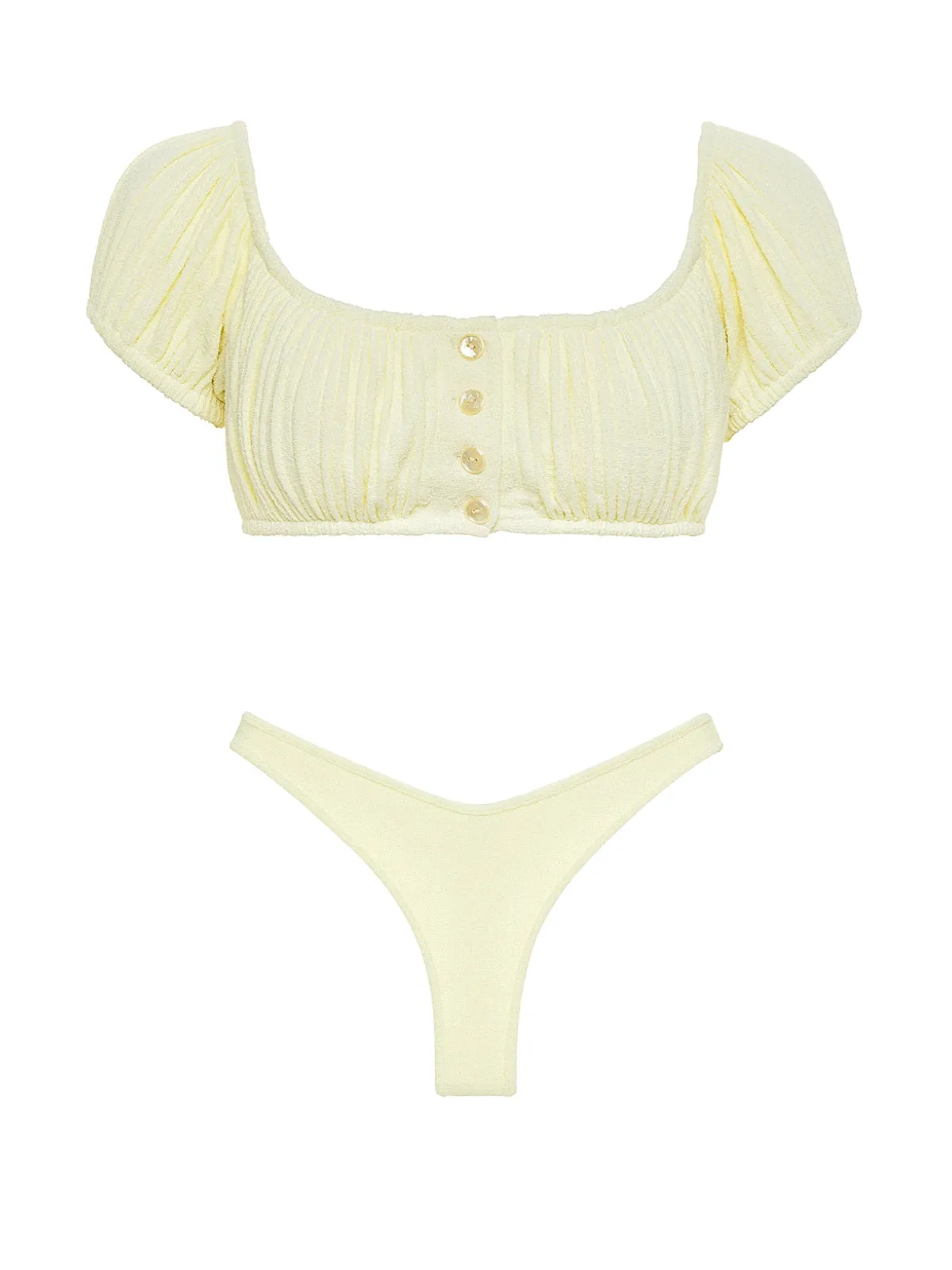 Bandita-Binded Thong Bikini sold by SWORLD Inc