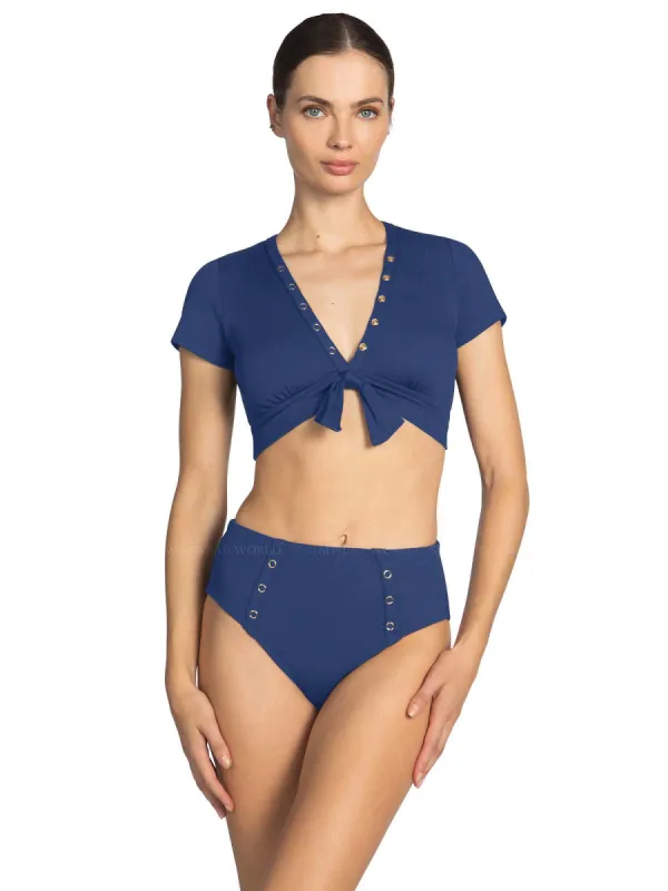 Amy Raglan-Amy High Waist Bikini sold by SWORLD Inc