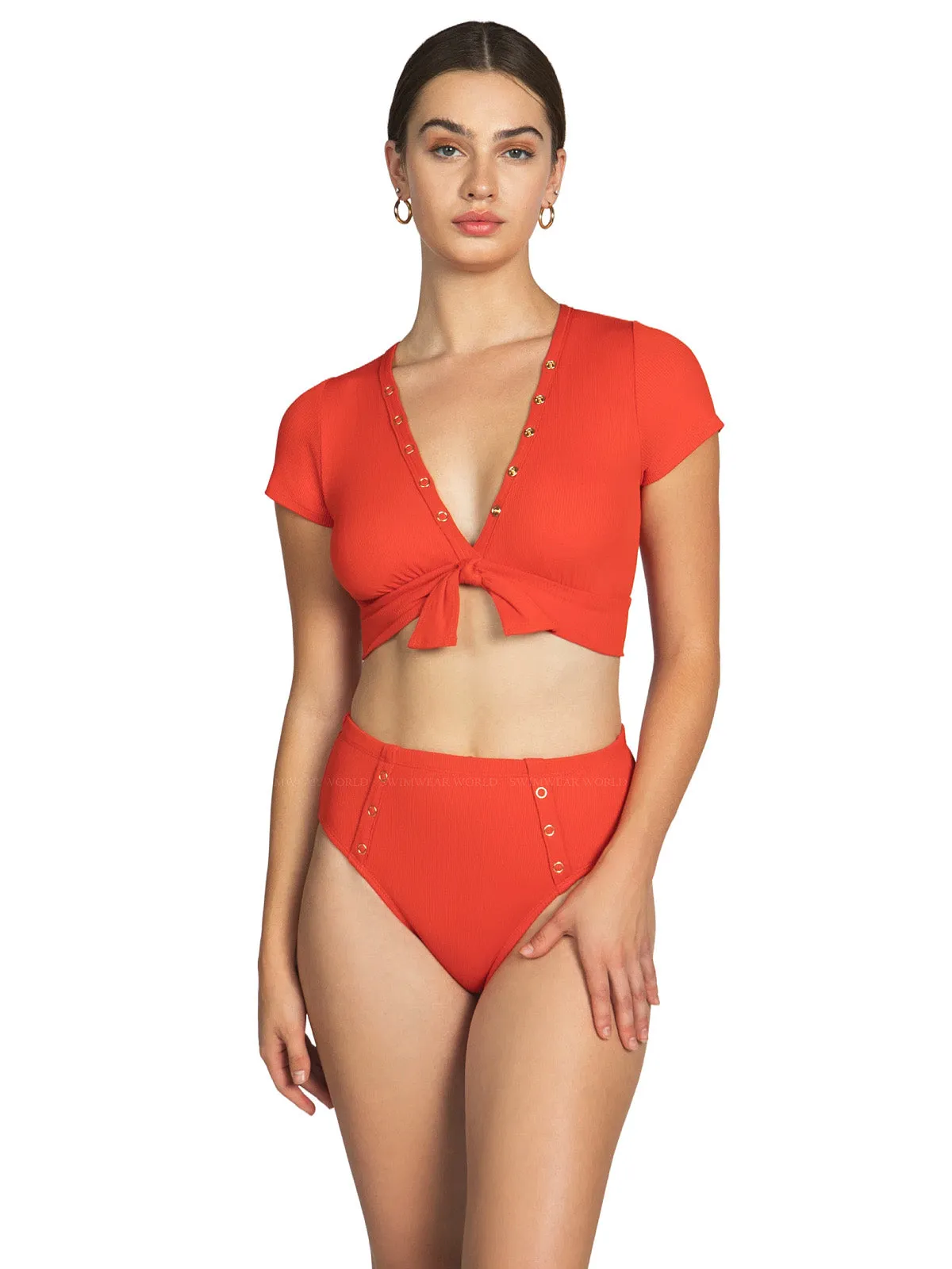 Amy Raglan-Amy High Waist Bikini sold by SWORLD Inc