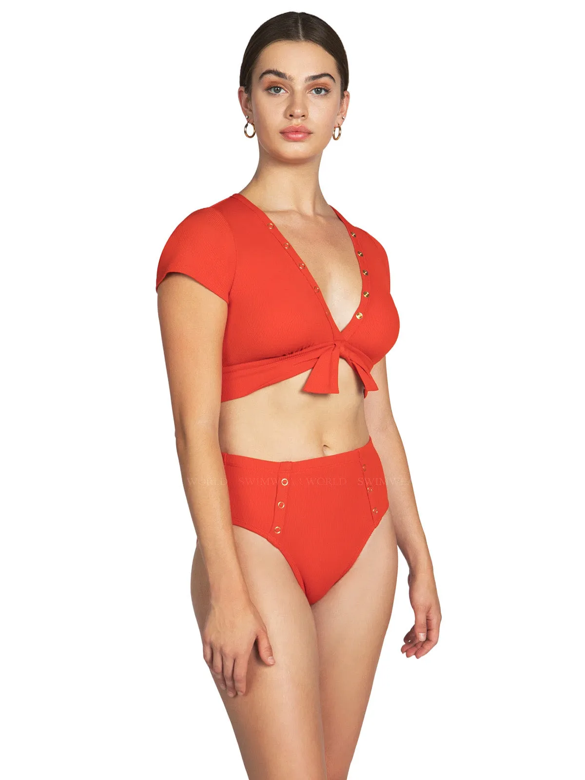 Amy Raglan-Amy High Waist Bikini sold by SWORLD Inc product image thumbnail 3