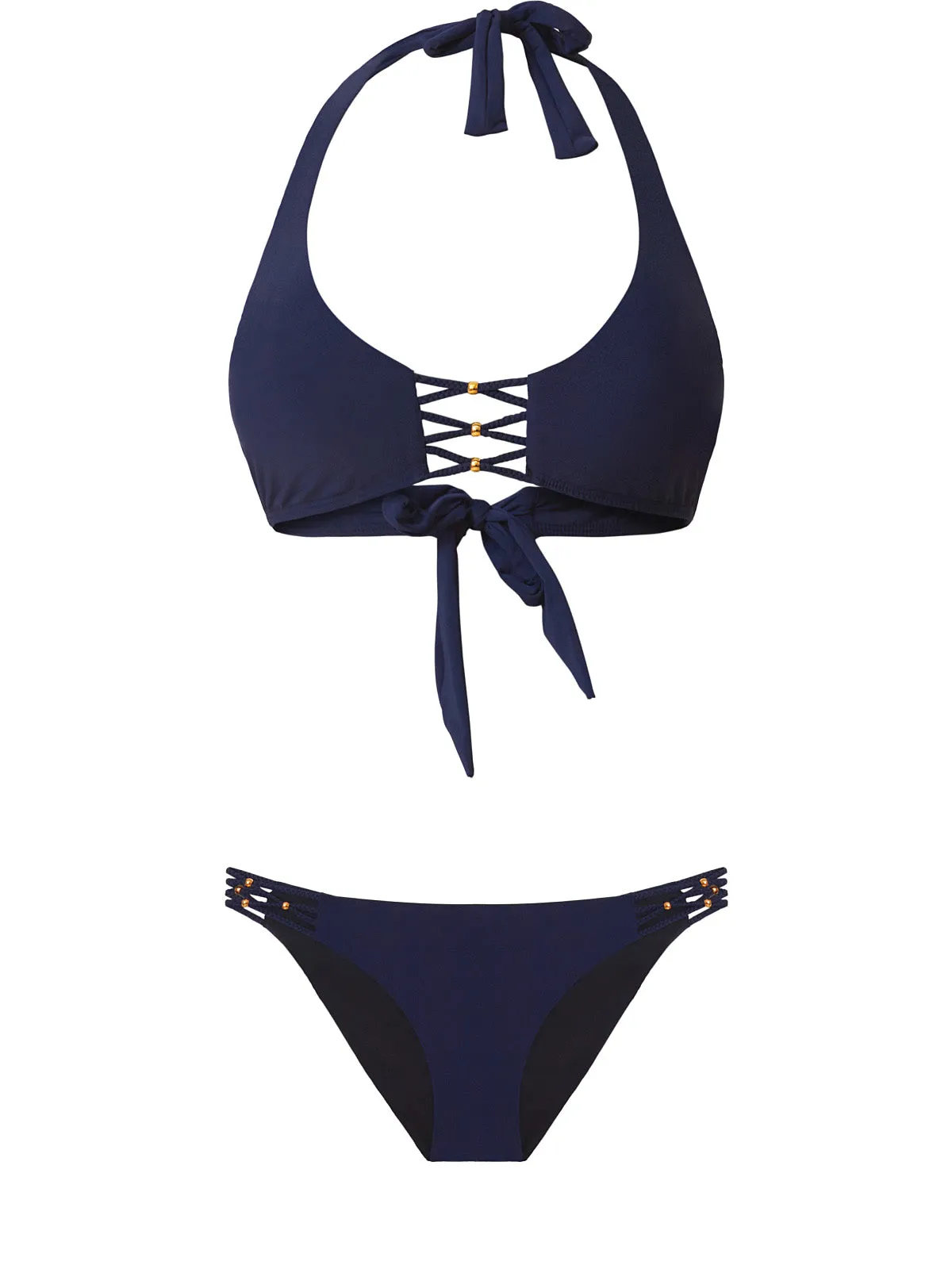 Braided Halter-Braided Bikini sold by SWORLD Inc product image thumbnail 5