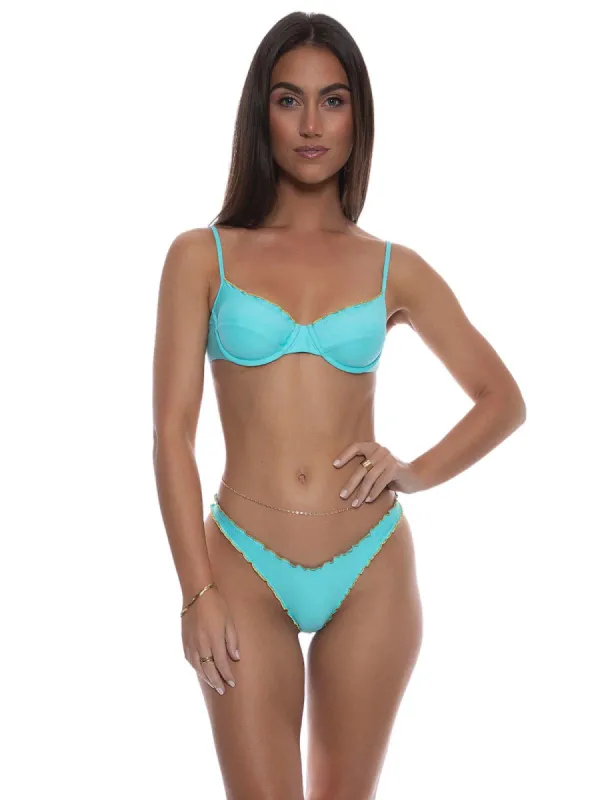 Minimal Balconette-High Leg Bikini sold by SWORLD Inc