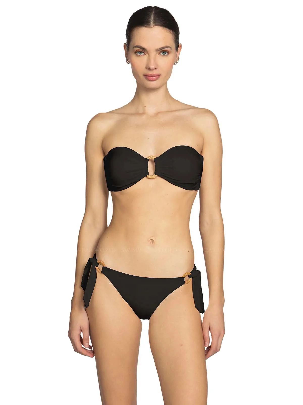 Margot Bandeau With Ring-Margot 1 With Ring Bikini sold by SWORLD Inc