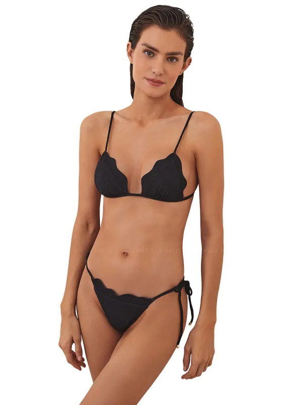 Lou Parallel Tri-Lou Tie Side Bikini sold by SWORLD Inc