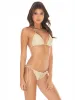 Wavey Triangle-Wavey Tie Side Ruched Back Bikini sold by SWORLD Inc