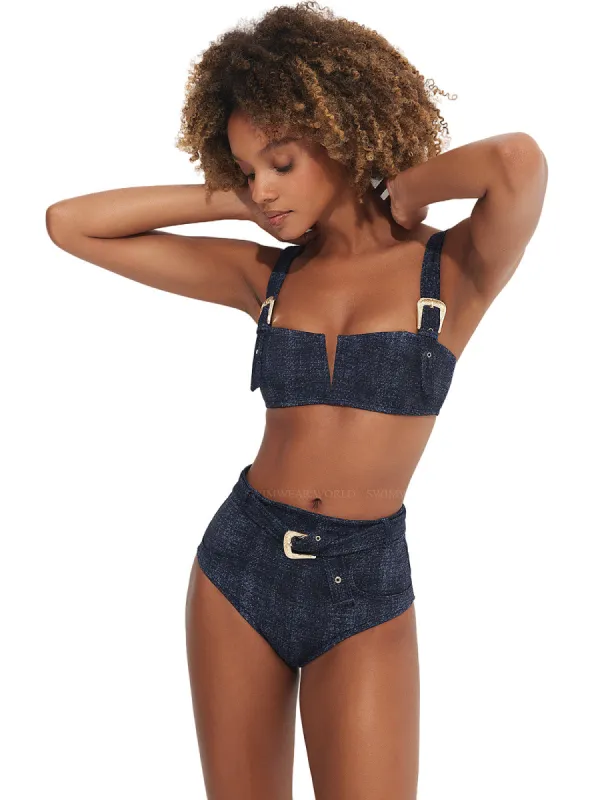 Victoria With Buckles Bikini sold by SWORLD Inc