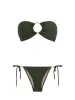 Ring Bandeau-Detail Tie Bikini sold by SWORLD Inc