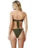 Ring Bandeau-Detail Tie Bikini sold by SWORLD Inc