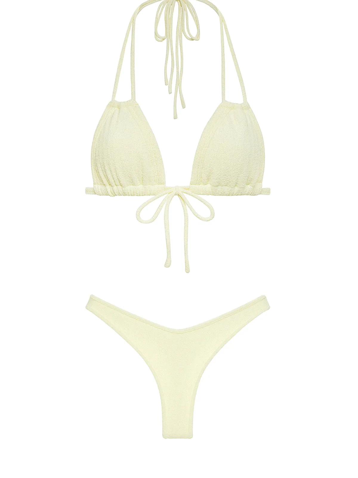 Euro Bows-Binded Thong Bikini sold by SWORLD Inc